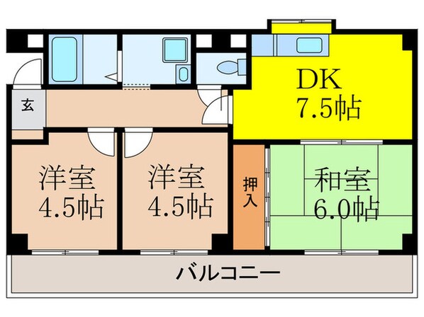 コンプリーション１の物件間取画像